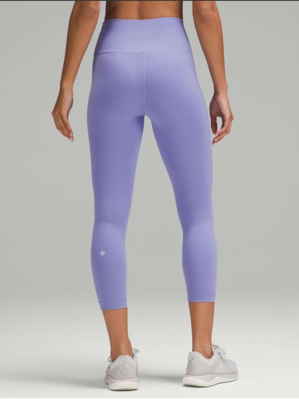 Lululemon Wunder Train High Rise Crop 23” Women’s 4 Dark Lavendar